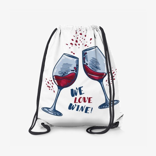 Рюкзак «We love wine!»