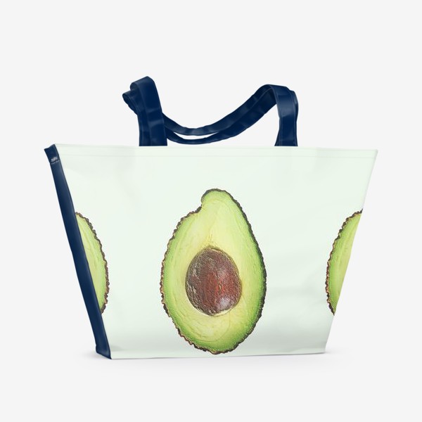 Пляжная сумка «Авокадушка»