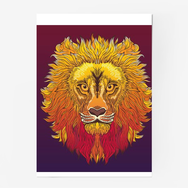 Постер «Огненный лев»