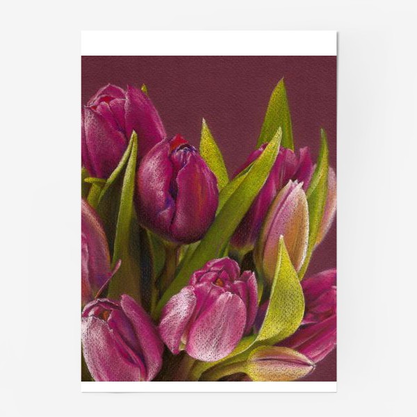 Постер «тюльпаны»
