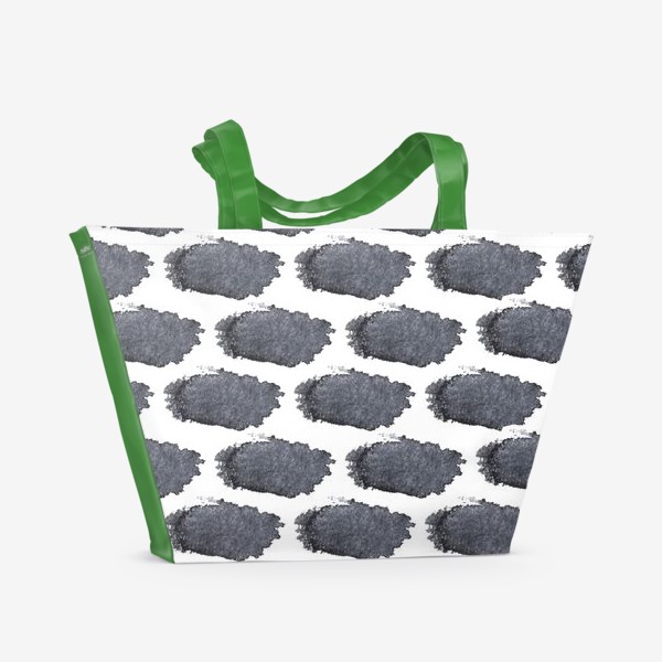 Пляжная сумка «Абстрактные акварельные пятна»