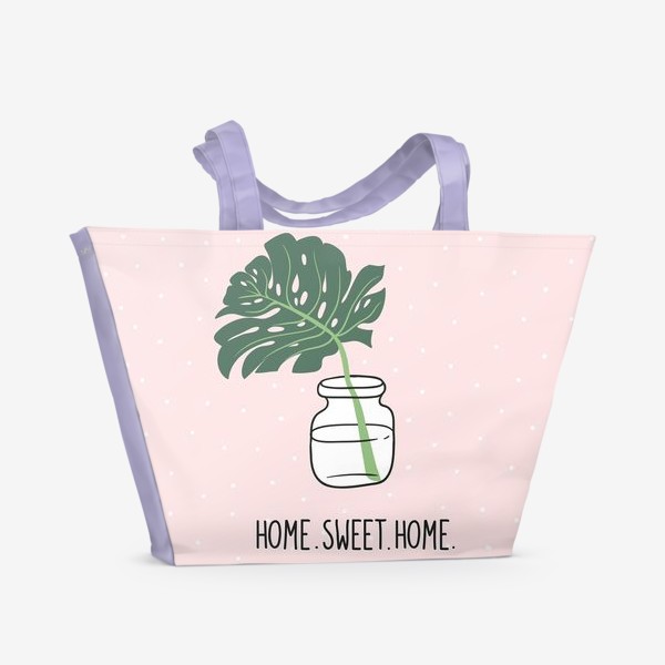 Пляжная сумка «Тропики дома»