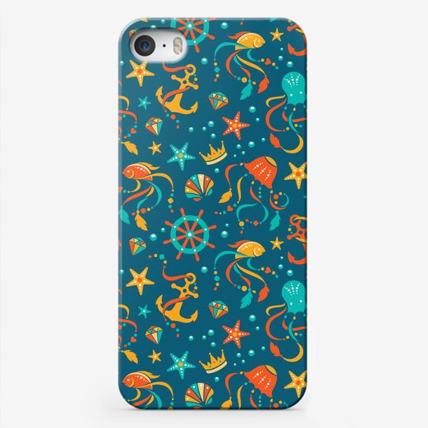 Чехол iPhone «Сокровища океана»