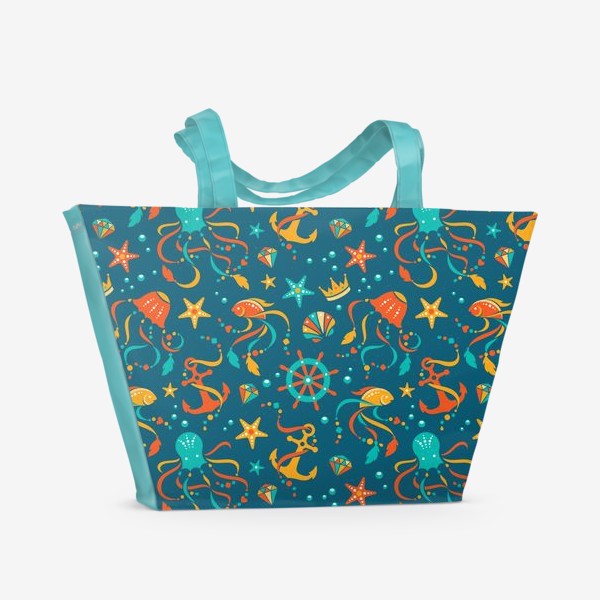 Пляжная сумка «Сокровища океана»
