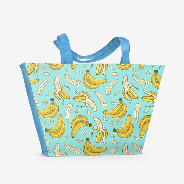 Пляжная сумка «Спелые бананы»