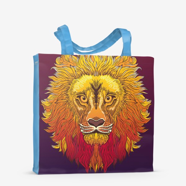 Сумка-шоппер «Огненный лев»