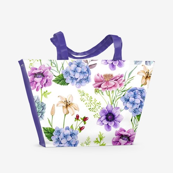 Пляжная сумка «Flower Buds 2»