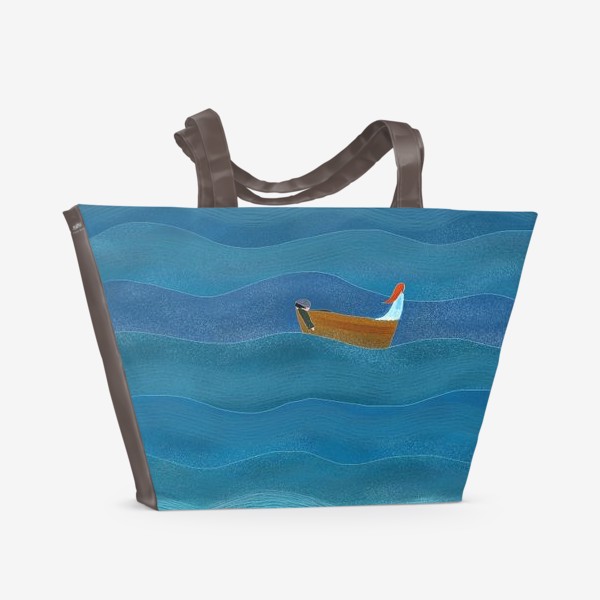 Пляжная сумка «в море»