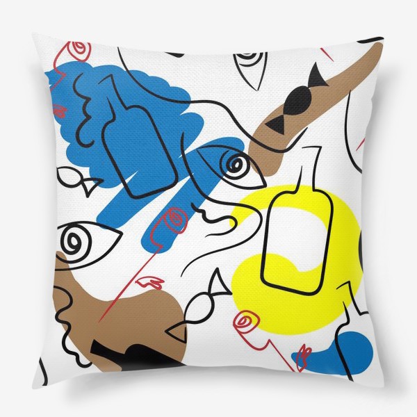 Подушка «В духе сюрреализма»
