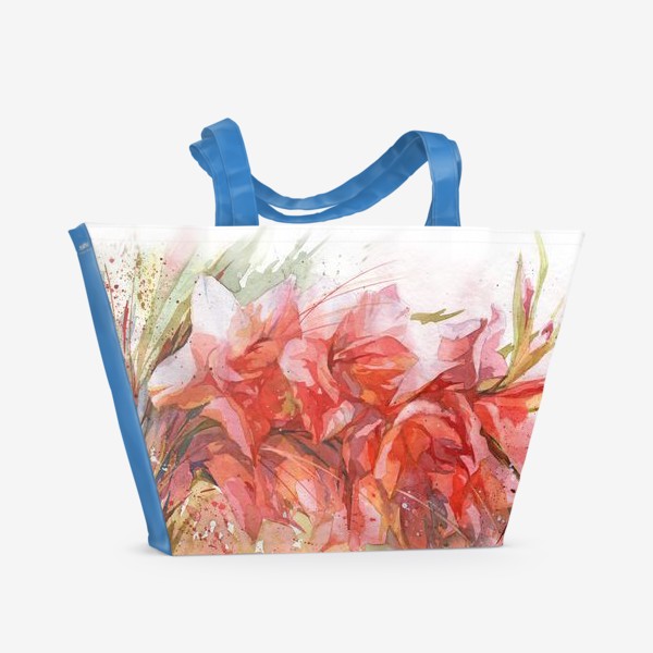 Пляжная сумка «Пылающий сад»