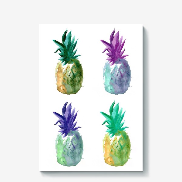 Холст &laquo;Pineapple Pop Art&raquo;