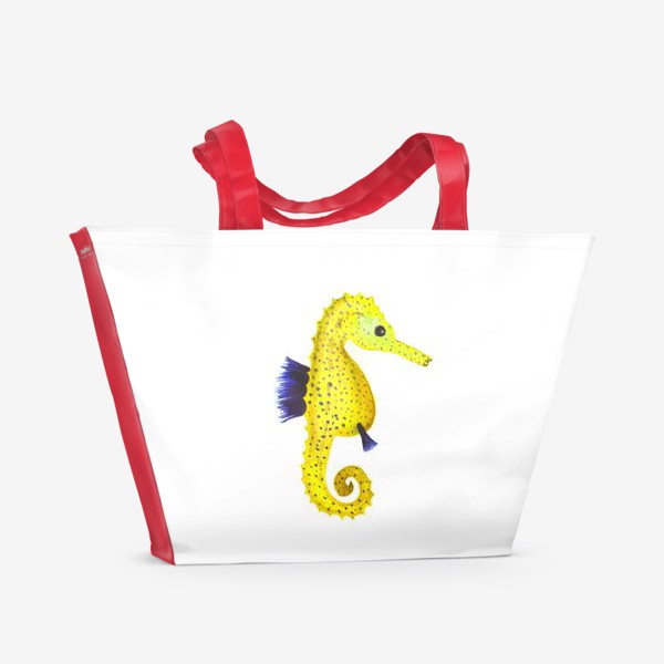 Пляжная сумка «Малыш морской конёк»