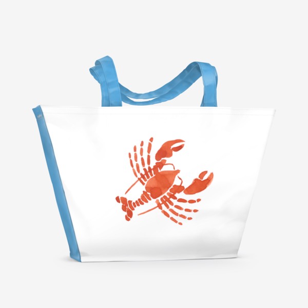 Пляжная сумка «Лобстер. Lobster»