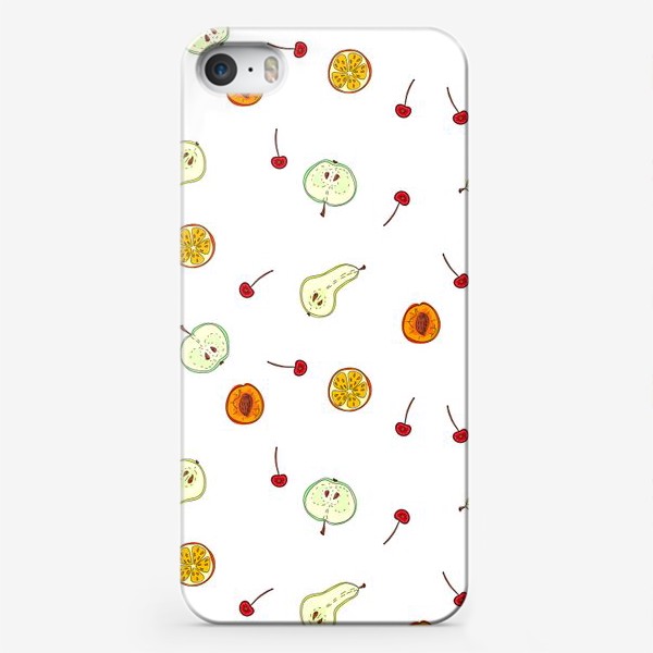 Чехол iPhone «Летние фрукты»
