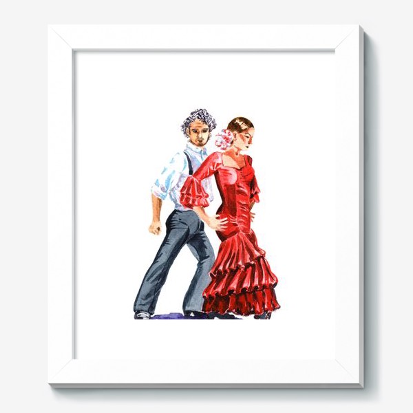 Картина «Танец фламенко. Пара. »