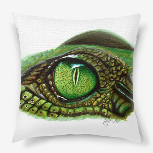 Подушка «Глаз крокодила»