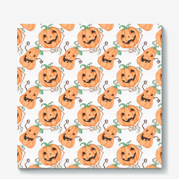 Холст «Halloween Pumpkins»
