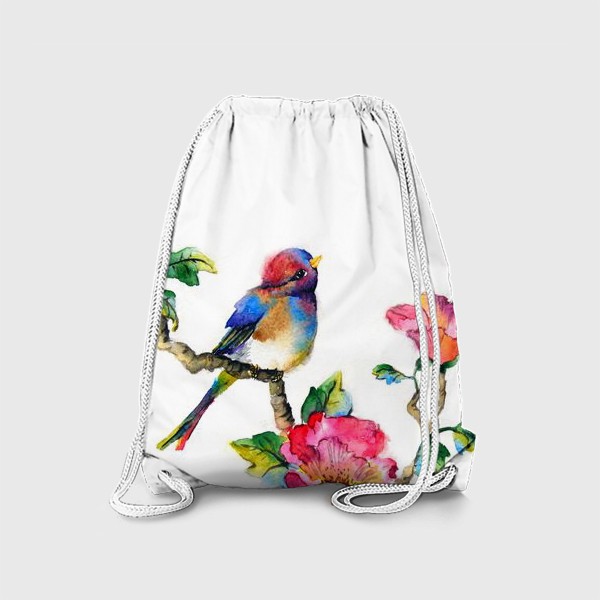 Рюкзак «Птичка на ветке»