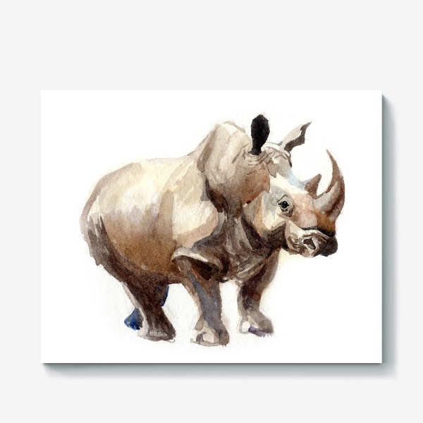 Холст «Носорог»