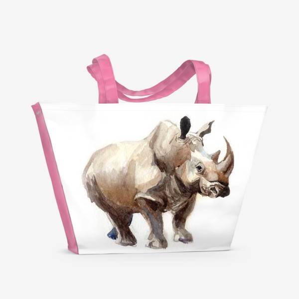 Пляжная сумка «Носорог»