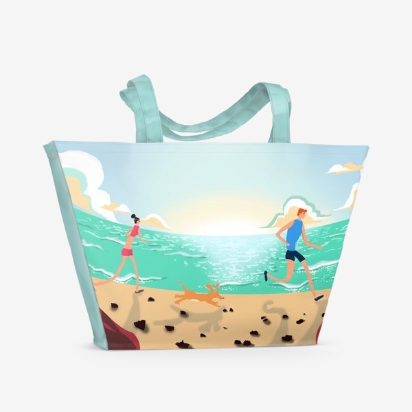 Пляжная сумка «Жаркий день»