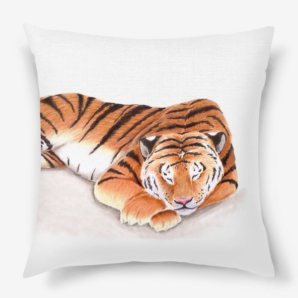 Подушка «Спящий тигр»