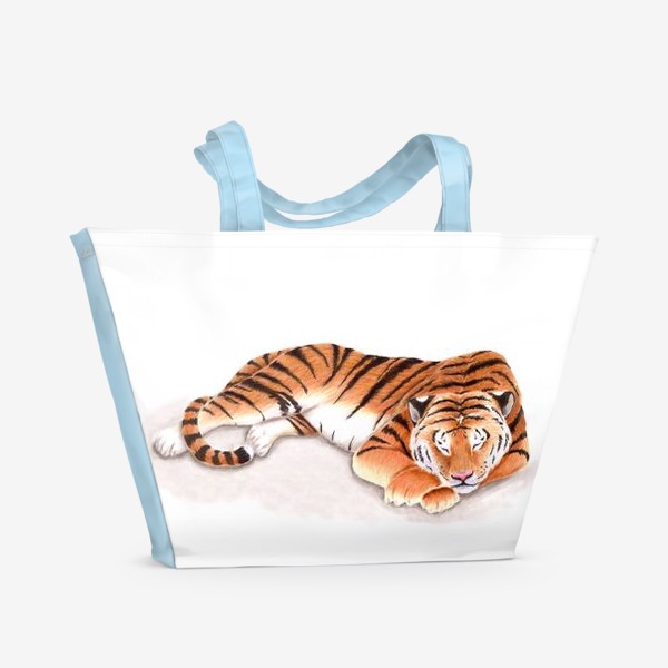 Пляжная сумка &laquo;Спящий тигр&raquo;