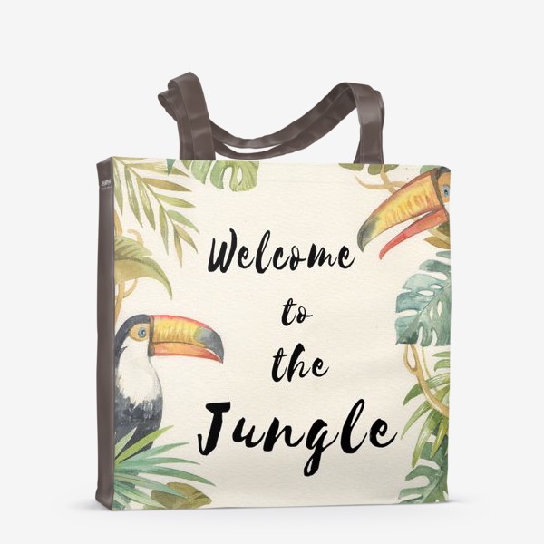 Сумка-шоппер «Welcome to the jungle»