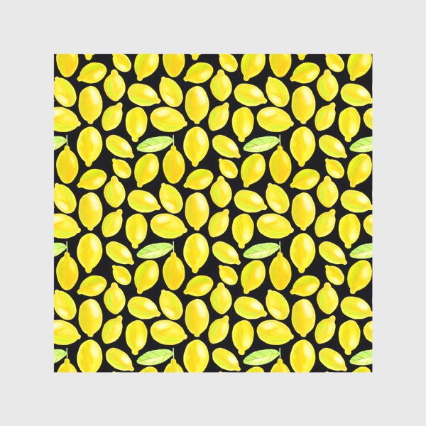 Скатерть «Паттерн кислые лимоны»