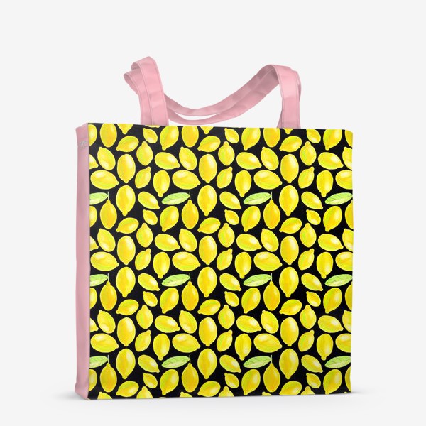 Сумка-шоппер «Паттерн кислые лимоны»