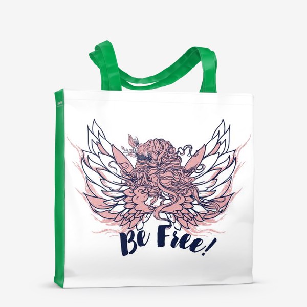 Сумка-шоппер «Be free!»
