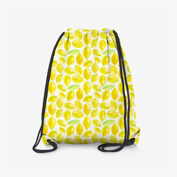 Рюкзак «Паттерн Сочные лимоны»