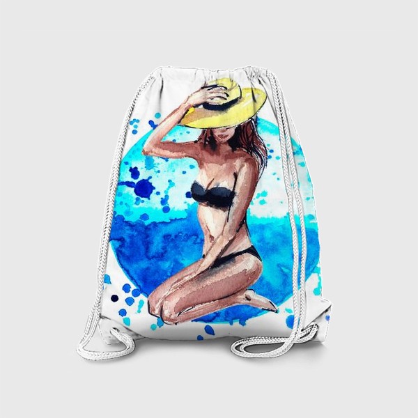 Рюкзак «Девушка на пляже»
