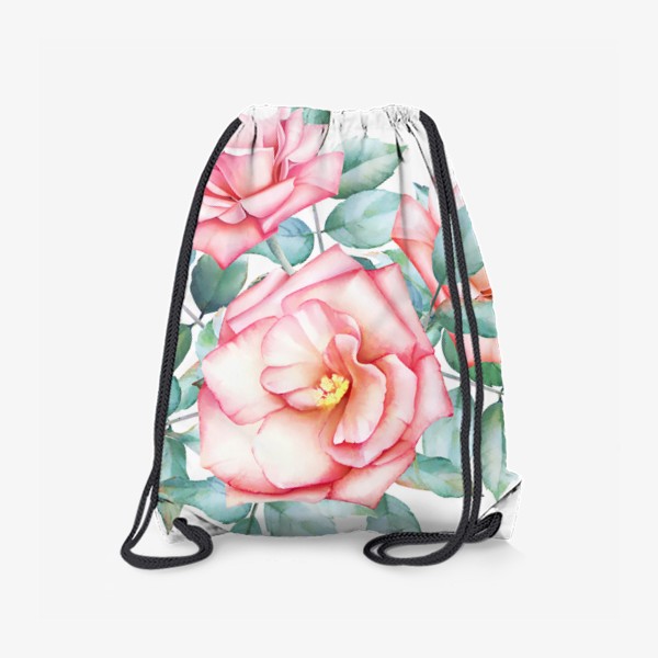 Рюкзак «Букет чайных роз»