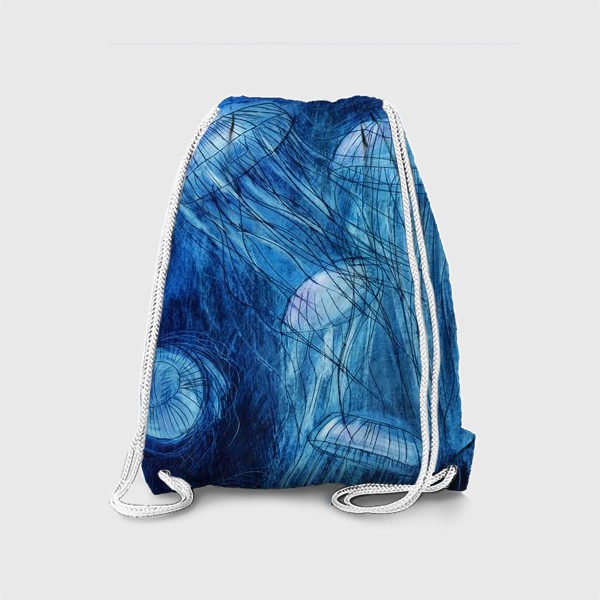 Рюкзак «медузы в море»