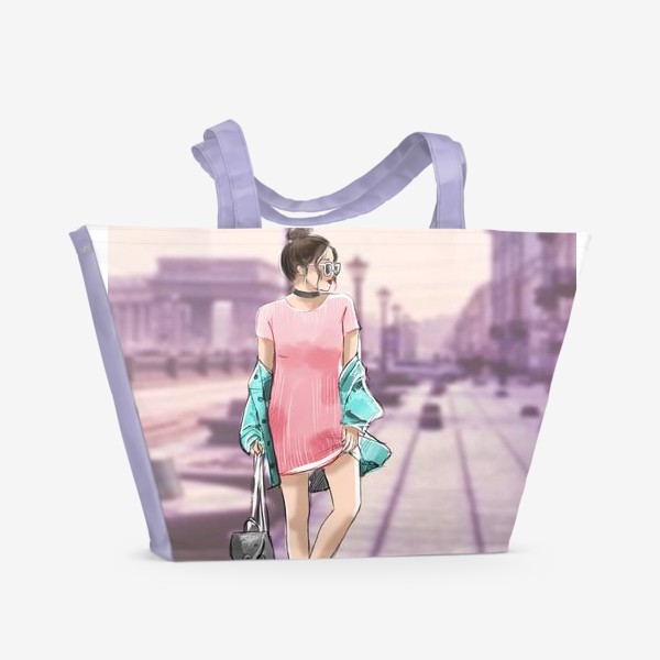 Пляжная сумка «стиляга»