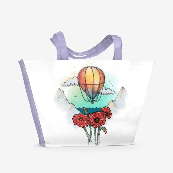 Пляжная сумка &laquo;Воздушный шар&raquo;