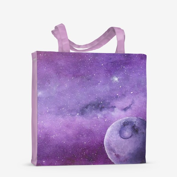 Сумка-шоппер «Фиолетовый мир»