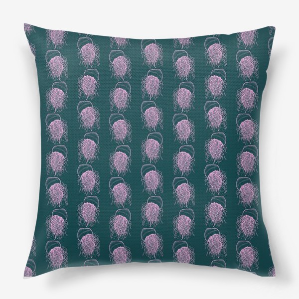 Подушка «Абстратция медузы»