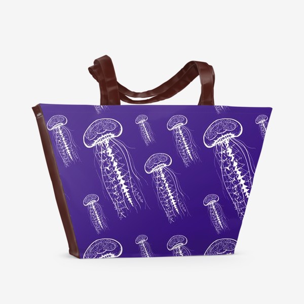 Пляжная сумка «Прозрачные медузы»