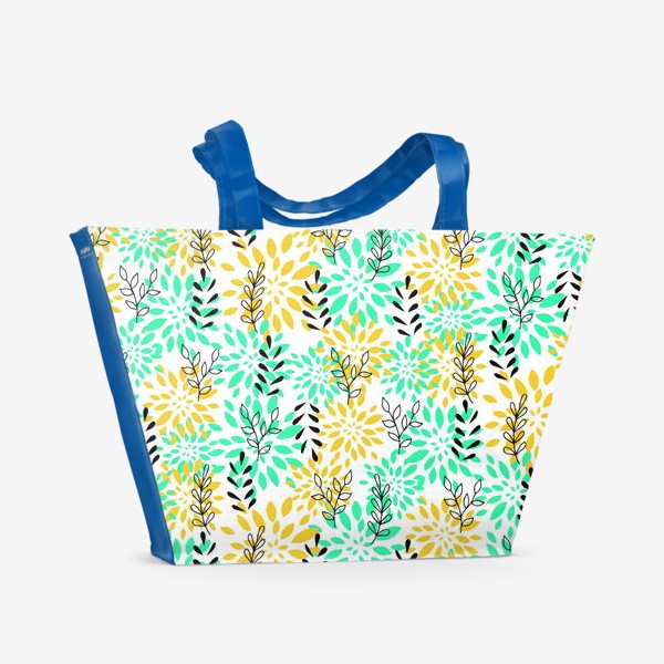 Пляжная сумка «Лесной принт»