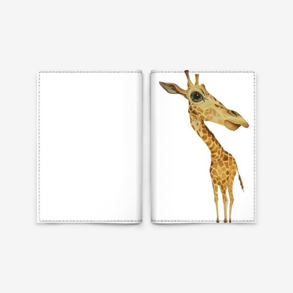 Обложка для паспорта «жираф»