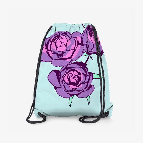 Рюкзак «Фиолетовый пион»