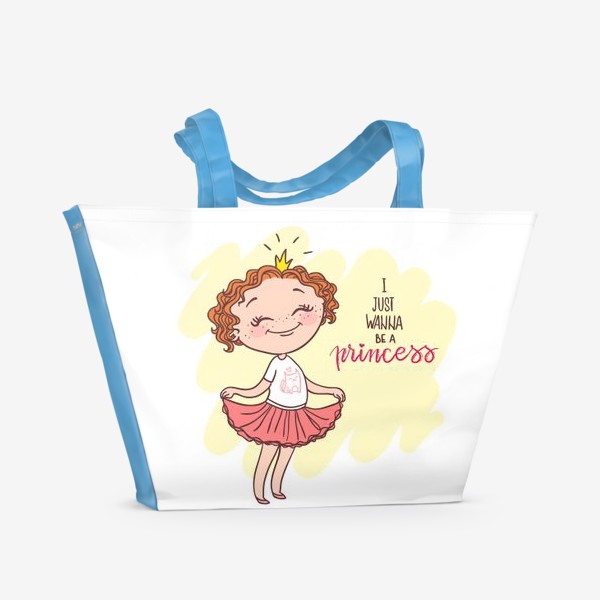Пляжная сумка «принцесса»
