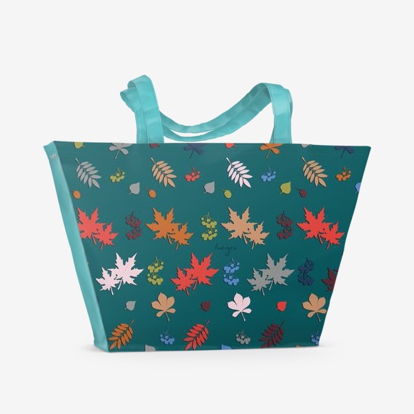 Пляжная сумка «Осень. Листья (pantone 1)»