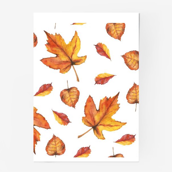 Постер &laquo;Осенний листопад&raquo;