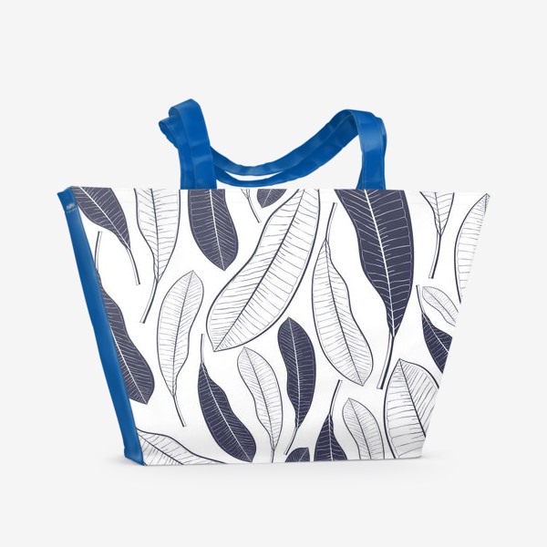 Пляжная сумка «Листья манго»