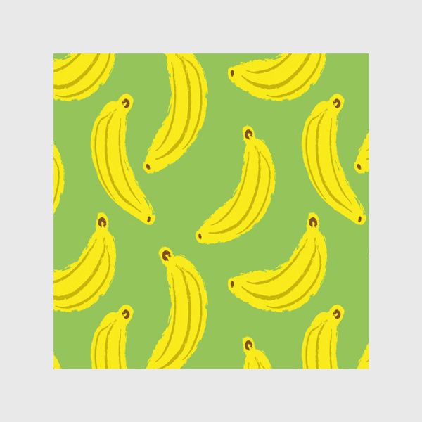 Шторы «Паттерн с бананами»