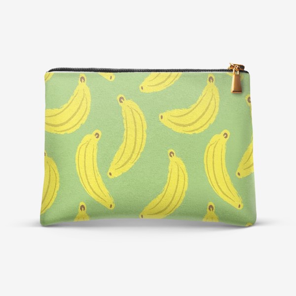 Косметичка «Паттерн с бананами»