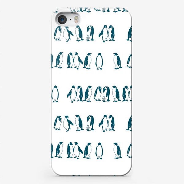 Чехол iPhone «Компания пингвинов»